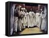 The Last Discourse of Our Lord Jesus Christ-James Tissot-Framed Stretched Canvas