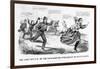 The Last Ditch of the Chivalry, or a President in Petticoats-Currier & Ives-Framed Giclee Print