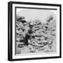 The Last Drop, Battlefield Scene, Dordrecht, South Africa, Boer War, 30 December, 1900-Underwood & Underwood-Framed Giclee Print