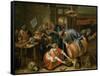 The Last Drop-Jan Havicksz. Steen-Framed Stretched Canvas