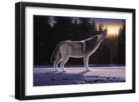 The Last Ember-R.W. Hedge-Framed Giclee Print