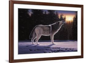 The Last Ember-R.W. Hedge-Framed Giclee Print