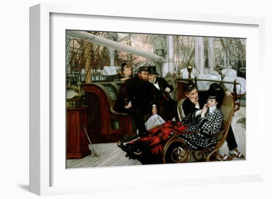 The Last Evening, 1873-James Tissot-Framed Giclee Print