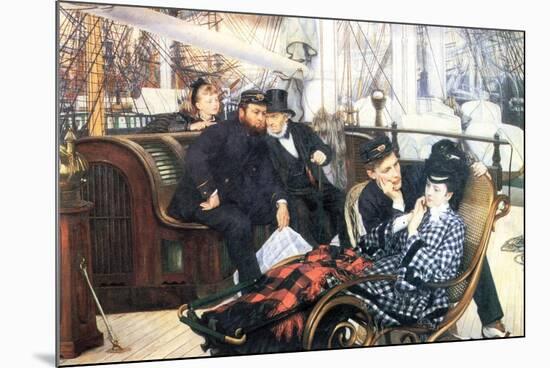 The Last Evening-James Tissot-Mounted Premium Giclee Print