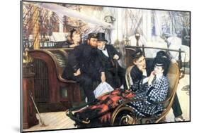 The Last Evening-James Tissot-Mounted Art Print