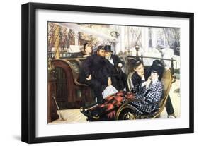 The Last Evening-James Tissot-Framed Art Print