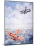 The Last Flight of Captain Baron Von Richthofen, c.1920-Geoffrey Fl.192) Watson-Mounted Giclee Print