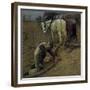 The Last Furrow, 1895-Henry Herbert La Thangue-Framed Giclee Print