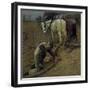 The Last Furrow, 1895-Henry Herbert La Thangue-Framed Giclee Print