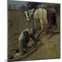 The Last Furrow, 1895-Henry Herbert La Thangue-Mounted Giclee Print