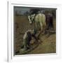 The Last Furrow, 1895-Henry Herbert La Thangue-Framed Giclee Print