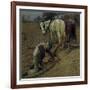 The Last Furrow, 1895-Henry Herbert La Thangue-Framed Giclee Print