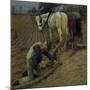 The Last Furrow, 1895-Henry Herbert La Thangue-Mounted Giclee Print