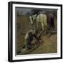 The Last Furrow, 1895-Henry Herbert La Thangue-Framed Giclee Print