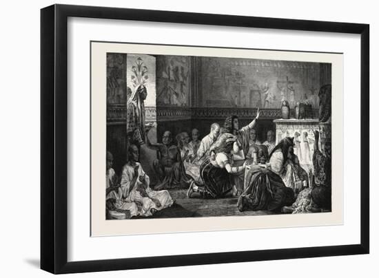 The Last Honours. Egypt, 1879-null-Framed Giclee Print