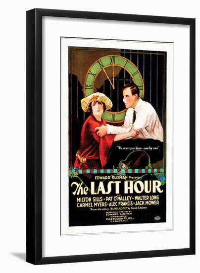 The Last Hour - 1923-null-Framed Giclee Print