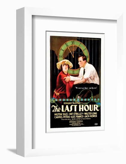 The Last Hour - 1923-null-Framed Giclee Print