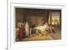 The Last Hour of Pompeii - the House of the Poet, 1869 (Oil on Canvas)-Pierre Oliver Joseph Coomans-Framed Giclee Print