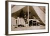 The Last Interview Between President Lincoln and General Mcclellan at Antietam, 1862-Mathew Brady-Framed Giclee Print