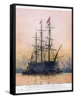 The Last Journey of Hms Victory-null-Framed Stretched Canvas