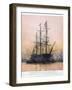 The Last Journey of Hms Victory-null-Framed Giclee Print