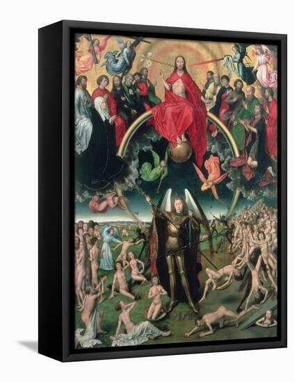 The Last Judgement, 1473 (Central Panel)-Hans Memling-Framed Stretched Canvas