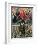 The Last Judgement, 1473 (Central Panel)-Hans Memling-Framed Giclee Print