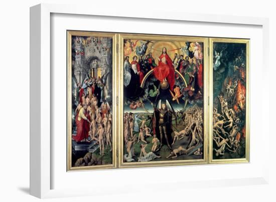 The Last Judgement, 1473-Hans Memling-Framed Giclee Print