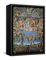 The Last Judgement, 1534-41-Michelangelo Buonarroti-Framed Stretched Canvas