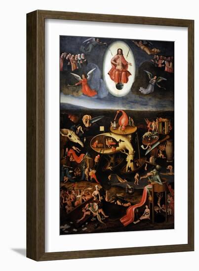 The Last Judgement, 1540-Hieronymus Bosch-Framed Giclee Print