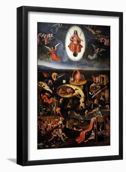 The Last Judgement, 1540-Hieronymus Bosch-Framed Giclee Print