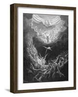 The Last Judgement, 1865-1866-Gustave Doré-Framed Giclee Print