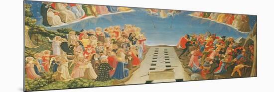 The Last Judgement, Altarpiece from Santa Maria Degli Angioli, C.1431-null-Mounted Giclee Print