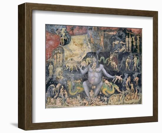 The Last Judgement, c.1305 (Detail)-Giotto di Bondone-Framed Giclee Print