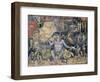 The Last Judgement, c.1305 (Detail)-Giotto di Bondone-Framed Giclee Print