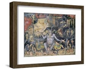 The Last Judgement, c.1305 (Detail)-Giotto di Bondone-Framed Giclee Print