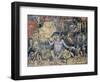 The Last Judgement, c.1305 (Detail)-Giotto di Bondone-Framed Giclee Print