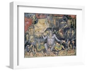 The Last Judgement, c.1305 (Detail)-Giotto di Bondone-Framed Giclee Print