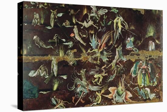 The Last Judgement, c.1504 (Detail)-Hieronymus Bosch-Stretched Canvas