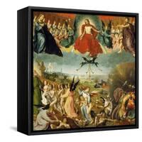 The Last Judgement, C.1525 (Oil on Oak Panel)-Jan II Provost-Framed Stretched Canvas