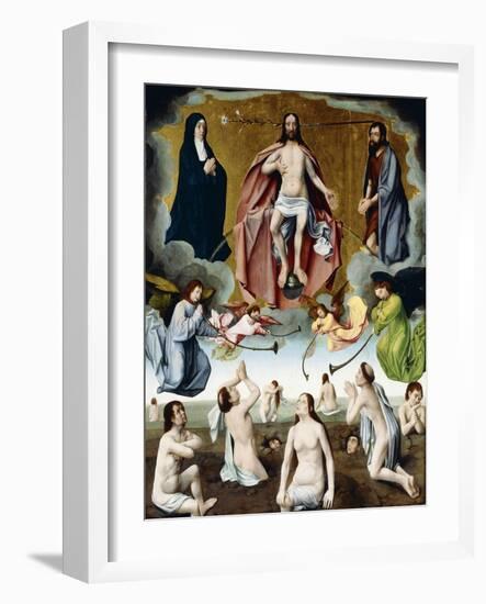 The Last Judgement, C.1525-Jan II Provost-Framed Giclee Print