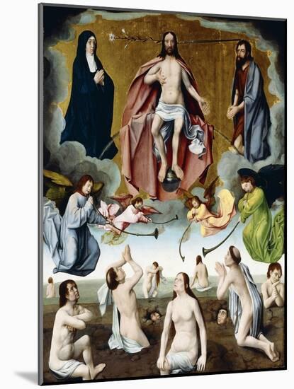 The Last Judgement, C.1525-Jan II Provost-Mounted Giclee Print