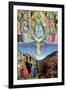 The Last Judgement, Central Panel from a Triptych-Fra Angelico-Framed Giclee Print
