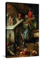 The Last Judgement, Detail from Central Panel-Hieronymus Bosch-Stretched Canvas