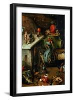 The Last Judgement, Detail from Central Panel-Hieronymus Bosch-Framed Giclee Print