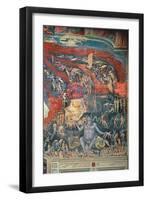 The Last Judgement, Detail of Hell, 1303-05-Giotto di Bondone-Framed Giclee Print