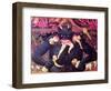 The Last Judgement, Detail of Satan Devouring the Damned in Hell, circa 1431-Fra Angelico-Framed Giclee Print