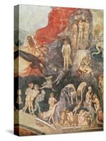 The Last Judgement, detail of the damned, 1303-05-Giotto di Bondone-Stretched Canvas