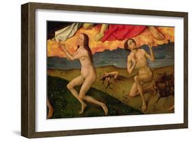 The Last Judgement, Detail of the Resurrection of the Dead, c.1445-50-Rogier van der Weyden-Framed Giclee Print