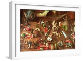 The Last Judgement, Detail-Hieronymus Bosch-Framed Giclee Print